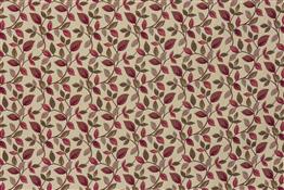 Porter & Stone Country Chic Vercelli FR Wine Fabric
