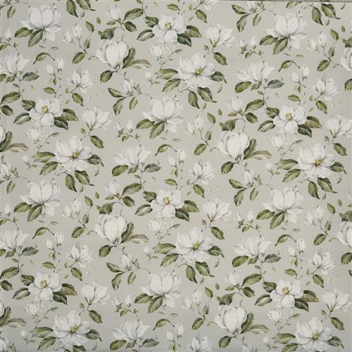 Prestigious Grand Botanical Magnolia Pebble Fabric