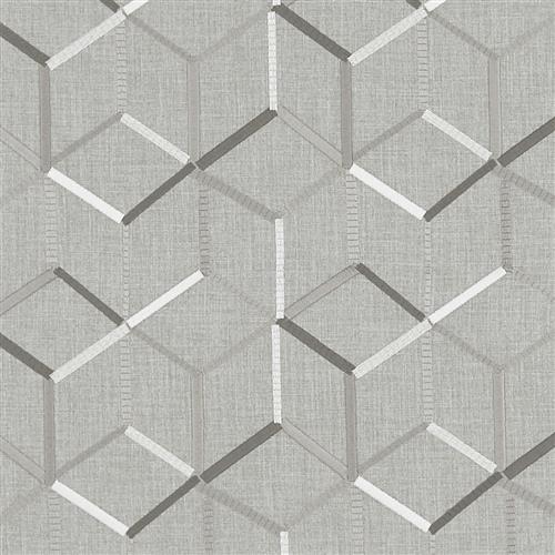 Clarke & Clarke Origins Linear Charcoal Fabric