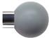 Jones Strand 35mm Pole Finial Only Chrome, Lead Painted Ball