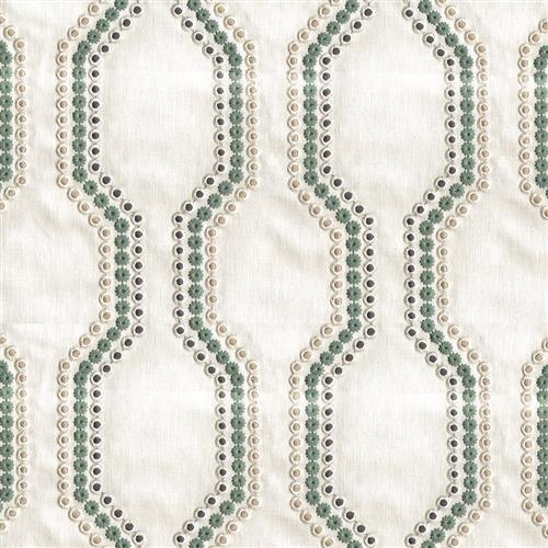 Beaumont Textiles Tropical Kitts Jade Fabric
