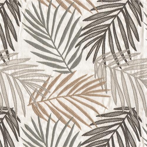 Beaumont Textiles Tropical Saona Taupe Fabric