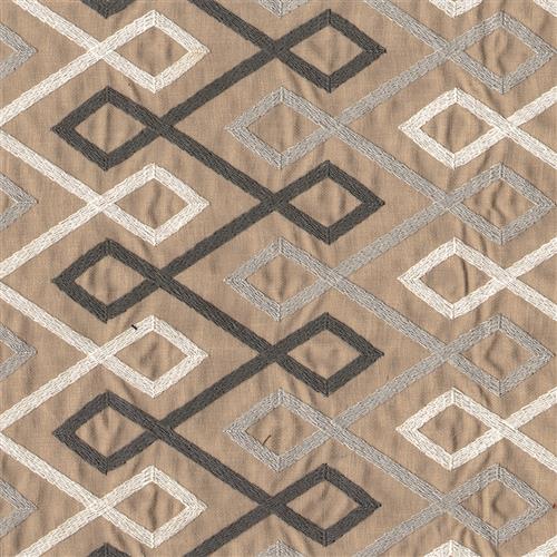Beaumont Textiles Tropical Tobago Taupe Fabric