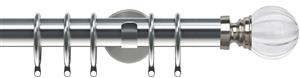 Speedy 35mm Poles Apart IDC Metal Pole Satin Silver Segmented Ball