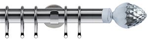Speedy 35mm Poles Apart IDC Metal Pole Chrome Acorn