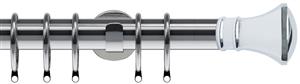 Speedy 35mm Poles Apart IDC Metal Pole Chrome Trumpet
