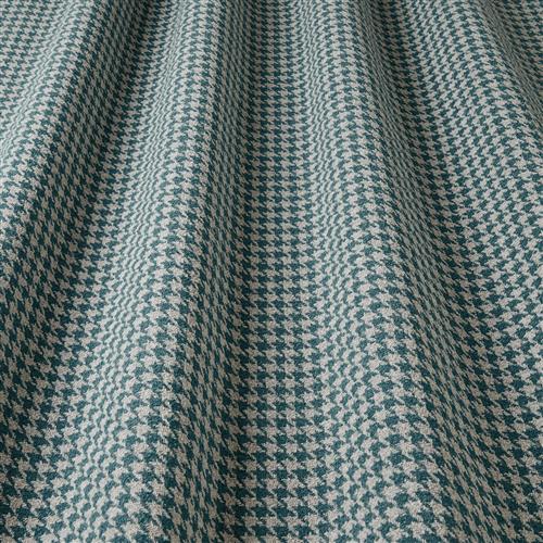 Iliv Brodie Houndstooth Ocean FR Fabric