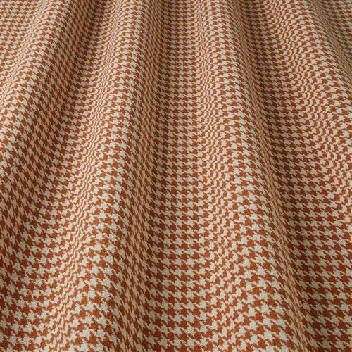 Iliv Brodie Houndstooth Flame FR Fabric