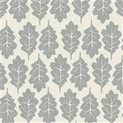Iliv Imprint Oak Leaf Dove Fabric