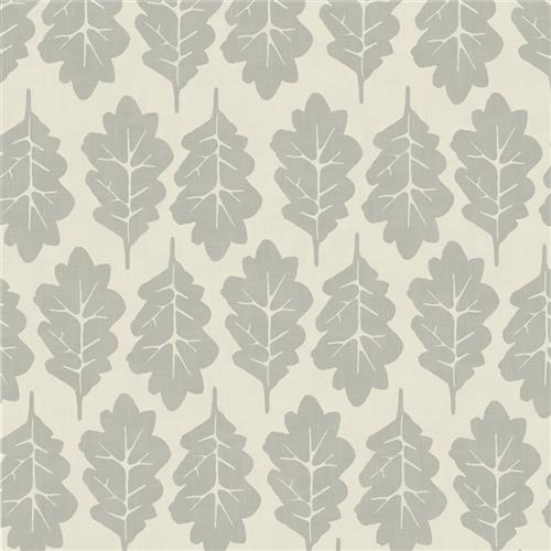 Iliv Imprint Oak Leaf Flint Fabric