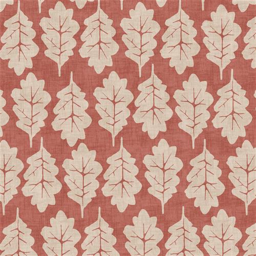 Iliv Imprint Oak Leaf Gingersnap Fabric