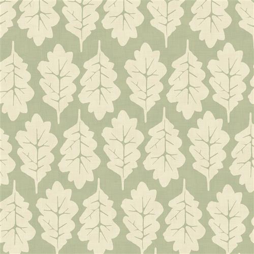 Iliv Imprint Oak Leaf Lemongrass Fabric
