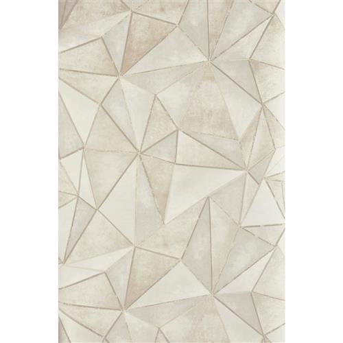 Prestigious Textiles Dimension Shard Chalk Wallpaper