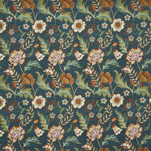 Prestigious Textiles Journal Folklore Peacock Fabric