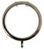 Jones Esquire 50mm Curtain Pole Rings, Polished Nickel