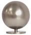 Jones Esquire 50mm Sphere Finial, Brushed Nickel