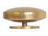 Jones Esquire 50mm Curved Disc Finial, Brushed Gold