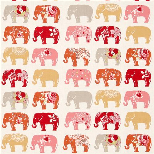 Studio G Montage Elephants Spice Fabric