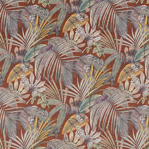 Beaumont Textiles Urban Jungle Hutan Palm Copper Fabric