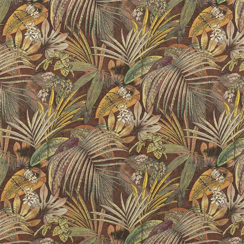 Beaumont Textiles Urban Jungle Padang Palm Copper Fabric