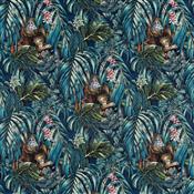 Beaumont Textiles Urban Jungle Sumatra Indigo Fabric