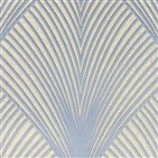 Chatham Glyn Art Deco Delano Powder Blue Fabric