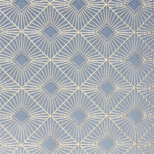 Chatham Glyn Art Deco Tiffany Powder Blue Fabric