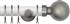 Renaissance Accents 35mm Chalk White Cont Pole, Titanium Ball
