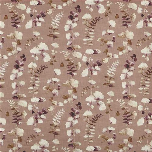 Prestigious Textiles Meadow Eucalyptus Rhubarb Fabric