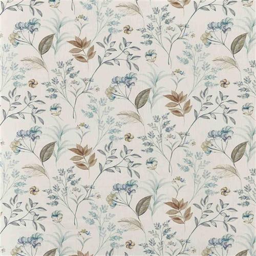 Prestigious Textiles Meadow Verbena Blueberry Fabric