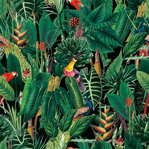 Chatham Glyn Tropical Velvets Sumatra Ebony Fabric