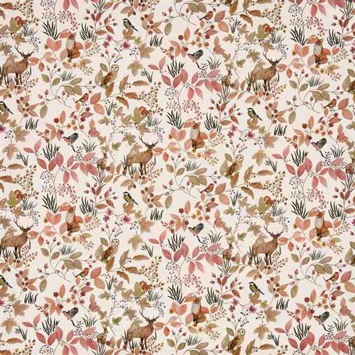 Prestigious Textiles English Garden Hedgerow Woodrose Fabric