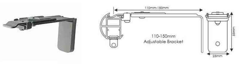 Cameron Fuller System Round38 110-150mm Adjustable Bracket