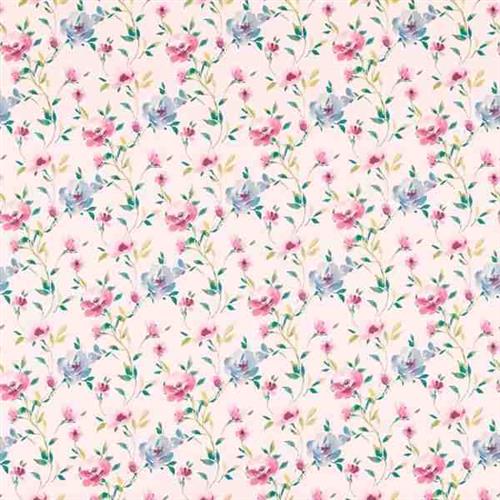 Studio G Floral Flourish Serena Damson Fabric