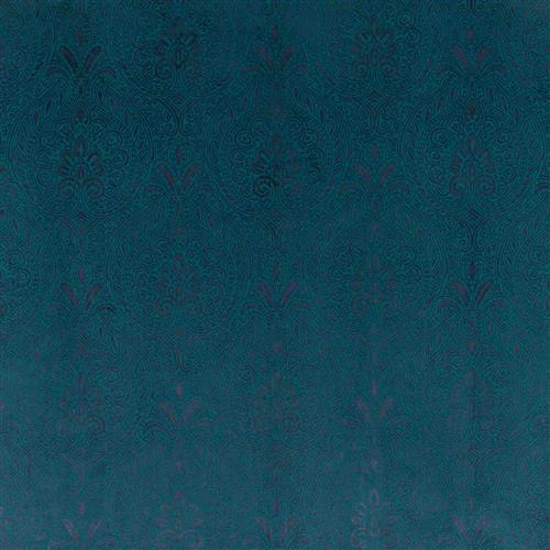 Beaumont Textiles Persia Parthia Marine Blue Fabric
