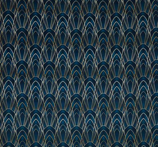 Ashley Wilde Visage Delaunay Sapphire Fabric
