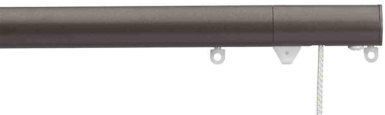 Silent Gliss Corded Metropole 30mm 7630 Bronze Flush Endcap Finial