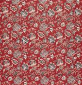 Ashley Wilde Tahiti Prunella Crimson Fabric