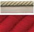 Troynorth Cosmos Orion Flanged Cord Trim, Red Giant