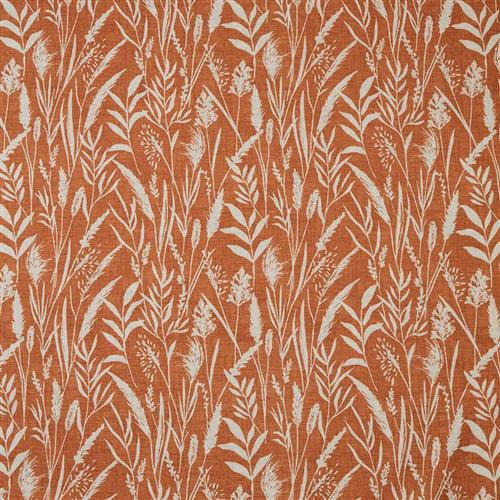 Iliv Water Meadow Wild Grasses Clementine Fabric