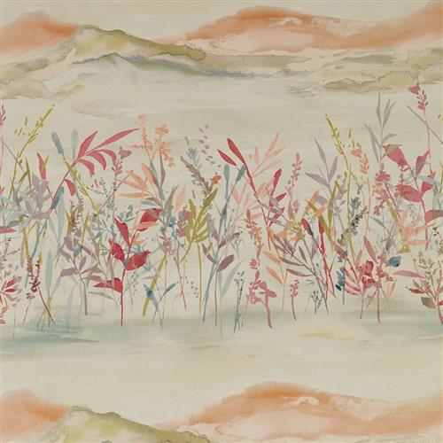 Iliv Water Meadow Marshlands Clementine Fabric