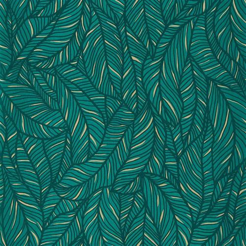 Clarke & Clarke Exotica 2 Selva Emerald Wallpaper