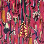 Chatham Glyn Eden Velvets Borneo Hot Pink Fabric