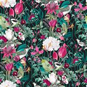 Chatham Glyn Eden Velvets Arcadia Ebony Fabric