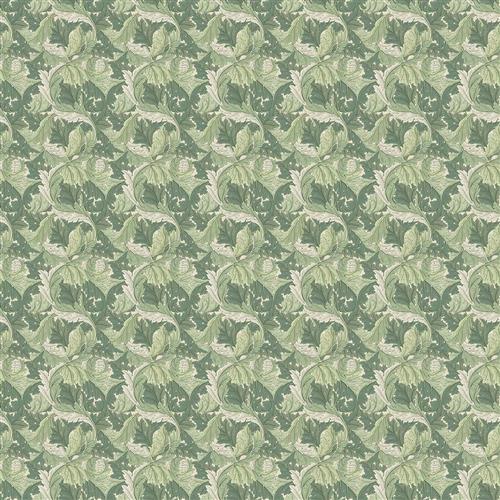 Clarke & Clarke William Morris Acanthus Apple/Sage Fabric