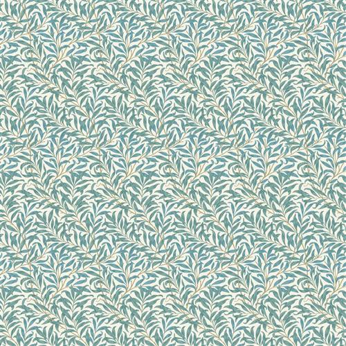 Clarke & Clarke William Morris Willow Boughs Teal Fabric