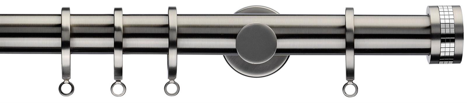 Integra Inspired Nuance 28mm Pole Satin Nickel Reflecta