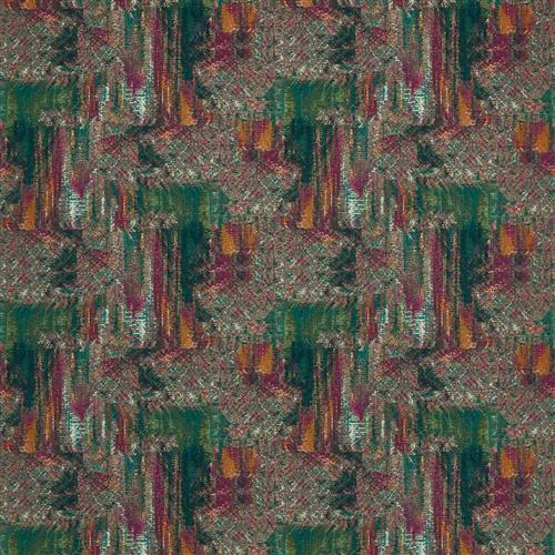 Studio G Ferndene Hillcrest Forest/Raspberry Fabric
