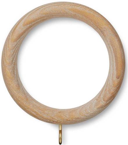 Hallis Eden 35mm and 45mm Wood Pole Rings Oatmeal