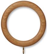 Hallis Eden 35mm and 45mm Wood Pole Rings Natural